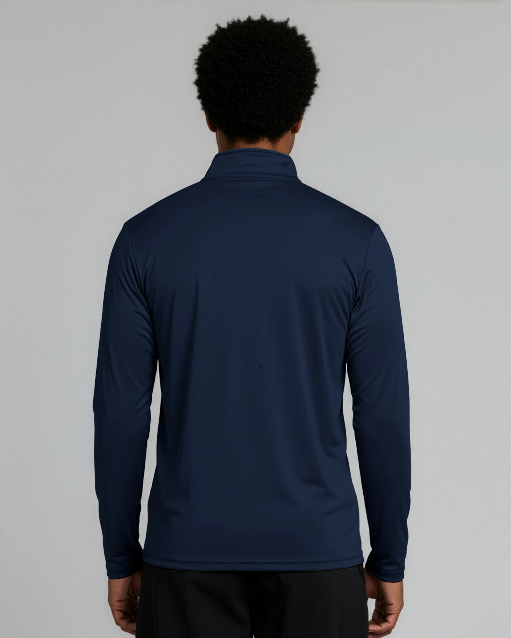 3 Pack: Men'S Dry-Fit Active Quarter Zip Long Sleeve Athletic Performance Pullover (Available in Big & Tall)